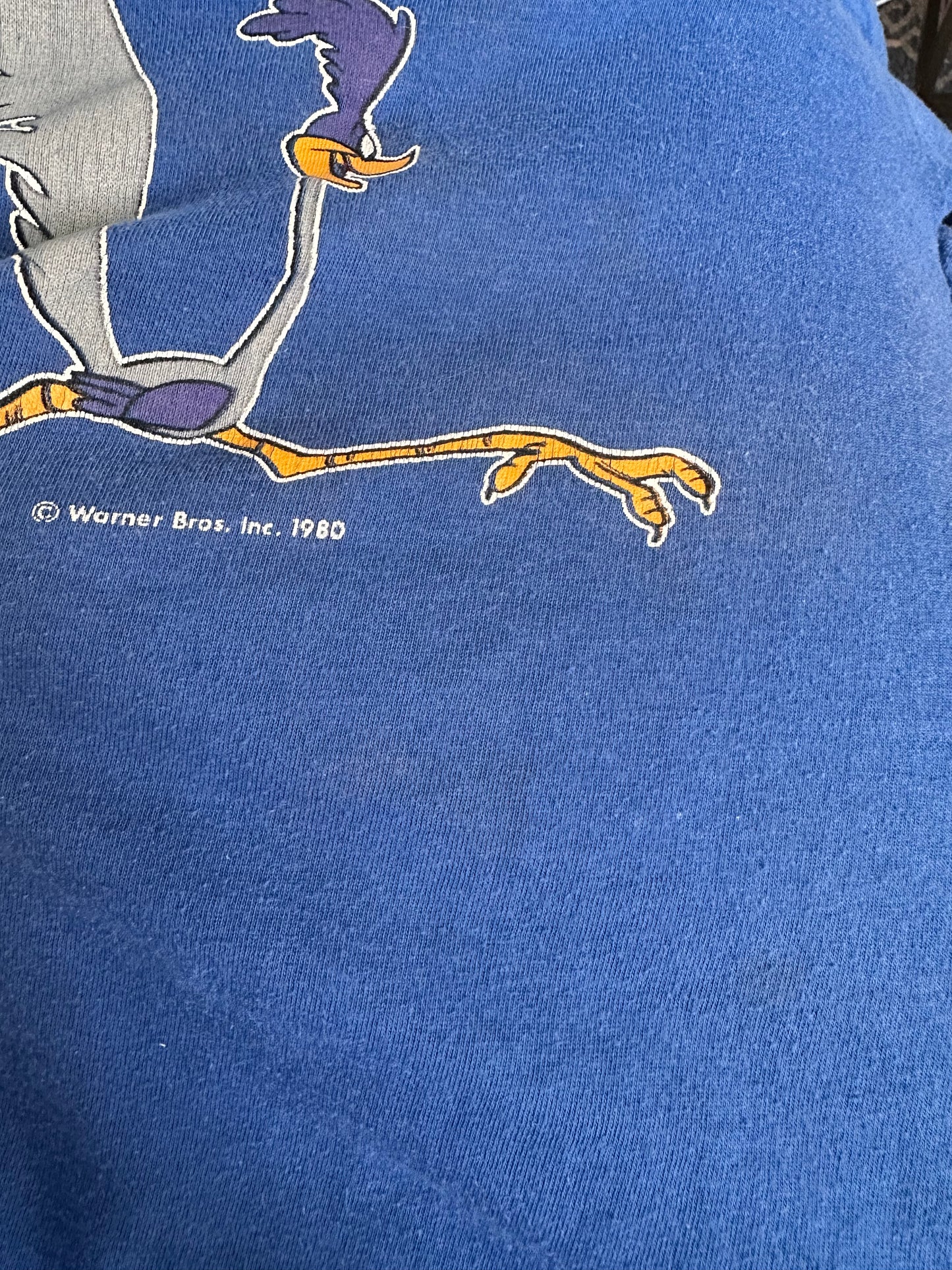 1980s Roadrunner T-Shirt, Kids Size 6, Looney Tunes