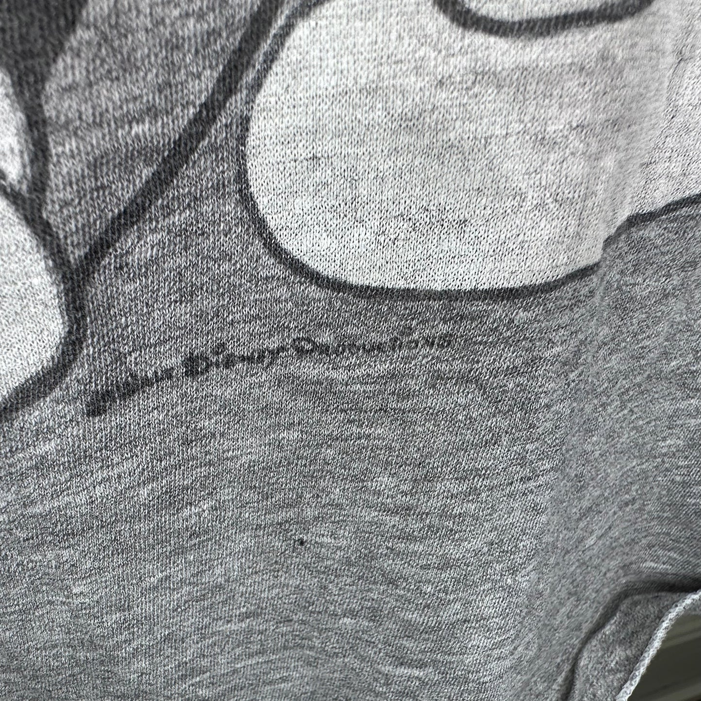 1970s Mickey Mouse Ringer Tee, Size Medium