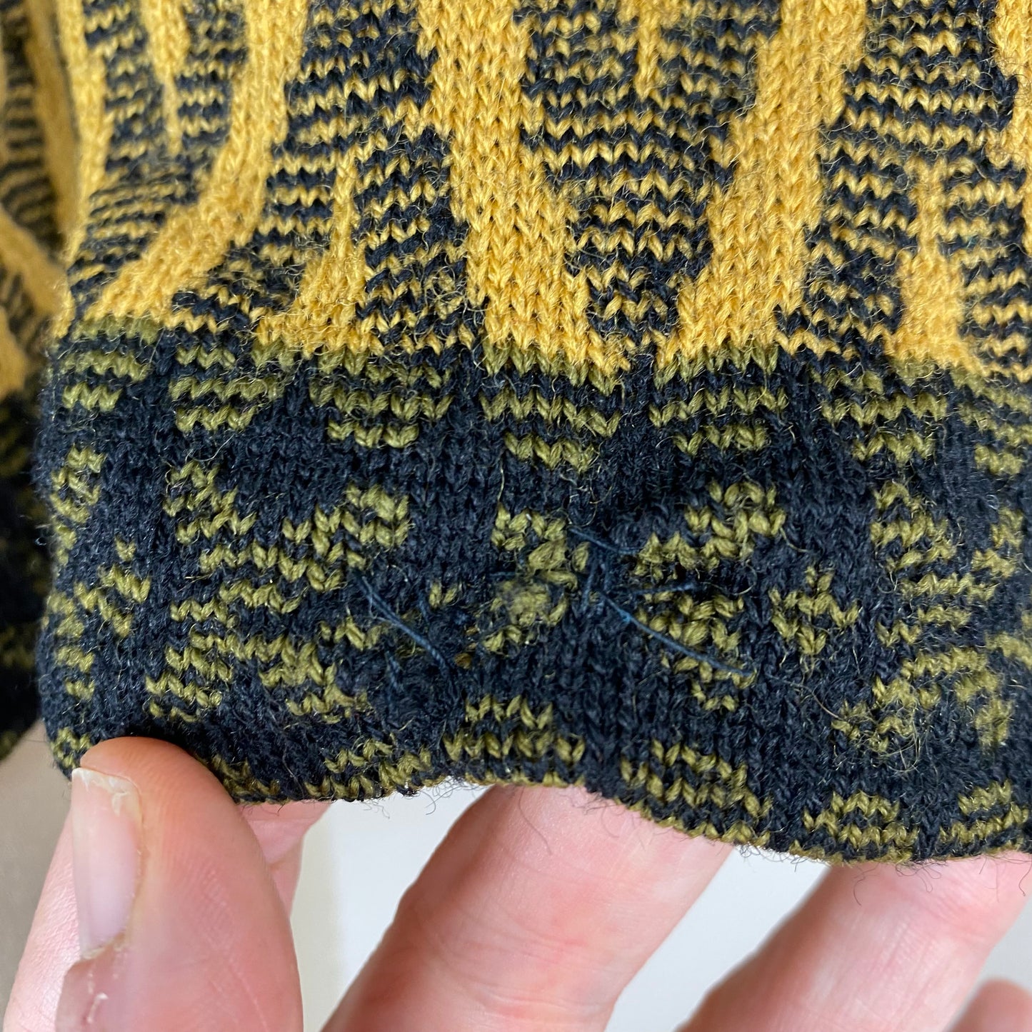 1950s/60s Boat Neck Sweater, Carnival Knitwear, Size XS/S, Wool Stripes