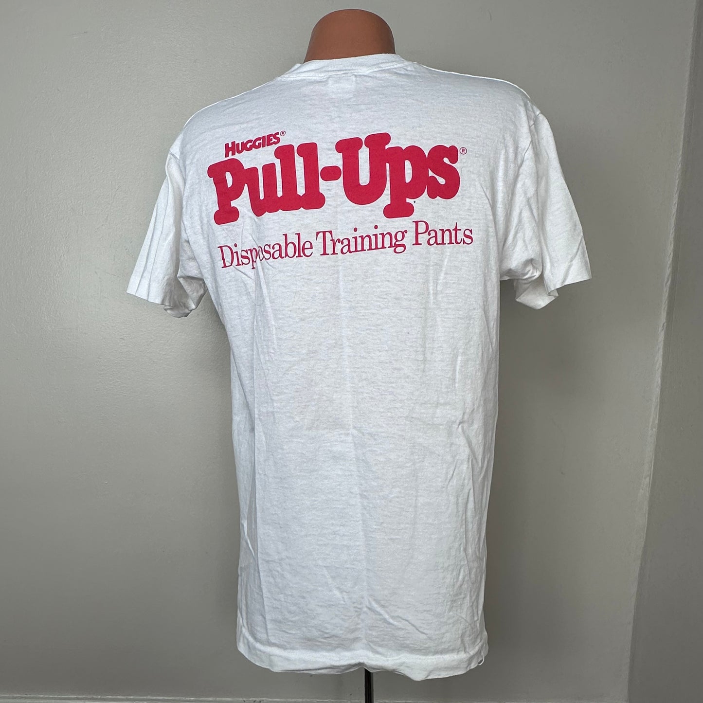 1990s I’m A Big Kid Now Huggies Pull Ups T-Shirt, Fruit of the Loom Size M/L