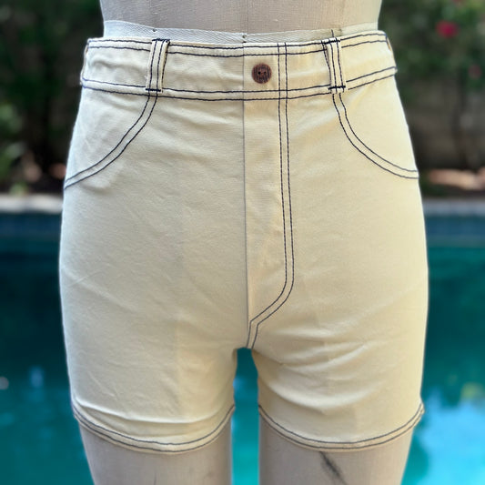 1960s Men’s Swim Trunks, Robert Bruce Tailored ‘n’ Tapered Size XS-Small