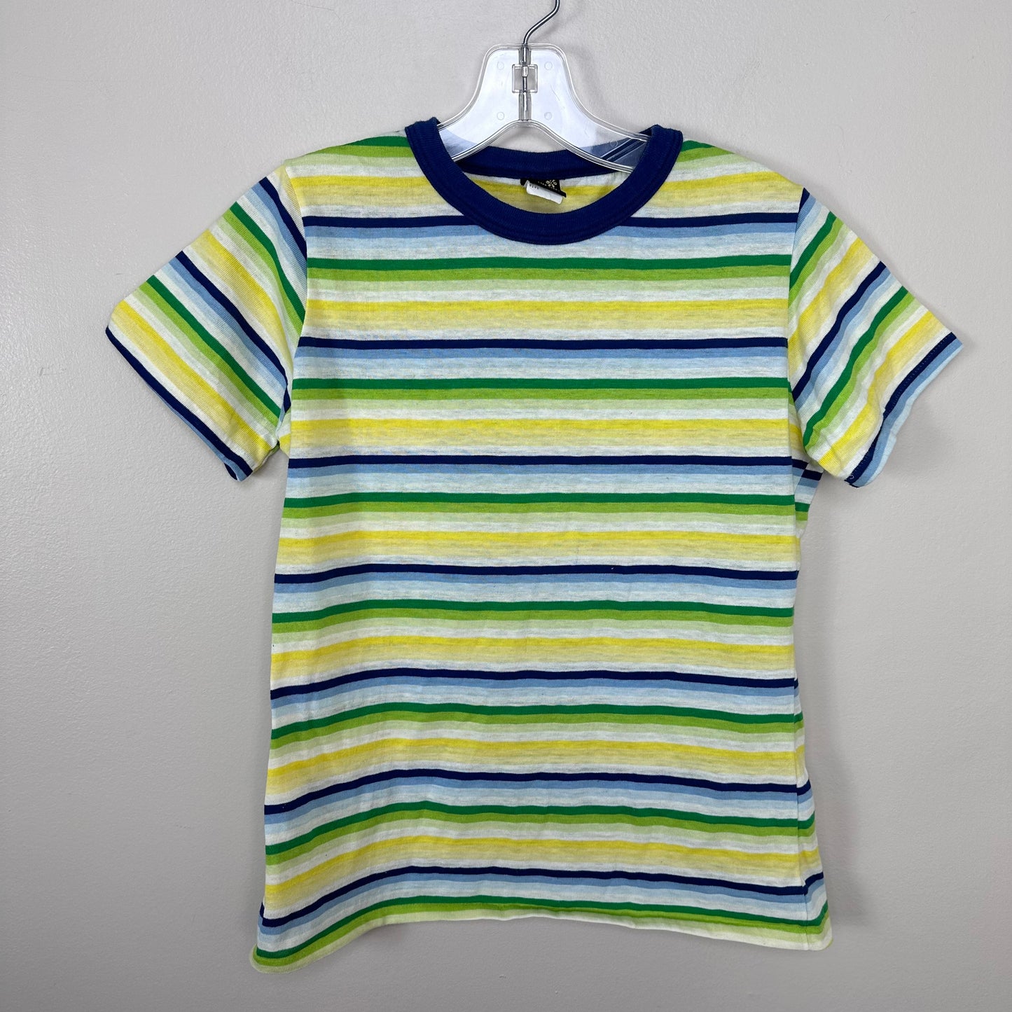 1970s Striped T-Shirt, Jugs Size Small