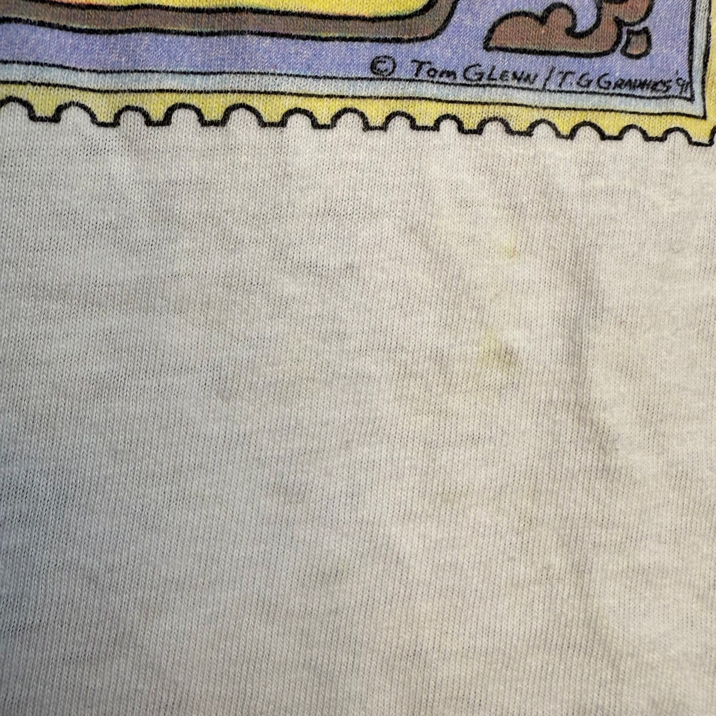 1990s Tibet International Zone of Peace T-Shirt, Oneita Size Medium, Free Tibet, Dalai Lama