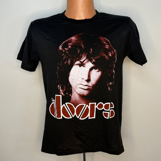 1980s The Doors T-Shirt, Jim Morrison, Touch of Gold Size Medium