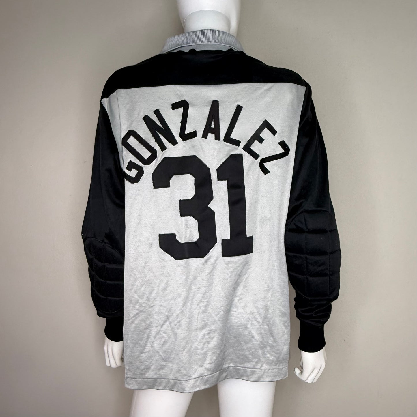 1980s Memphis Storm Soccer Player Jersey, Daniel Gonzalez 31 Goalkeeper, Signed, Reusch Size Large