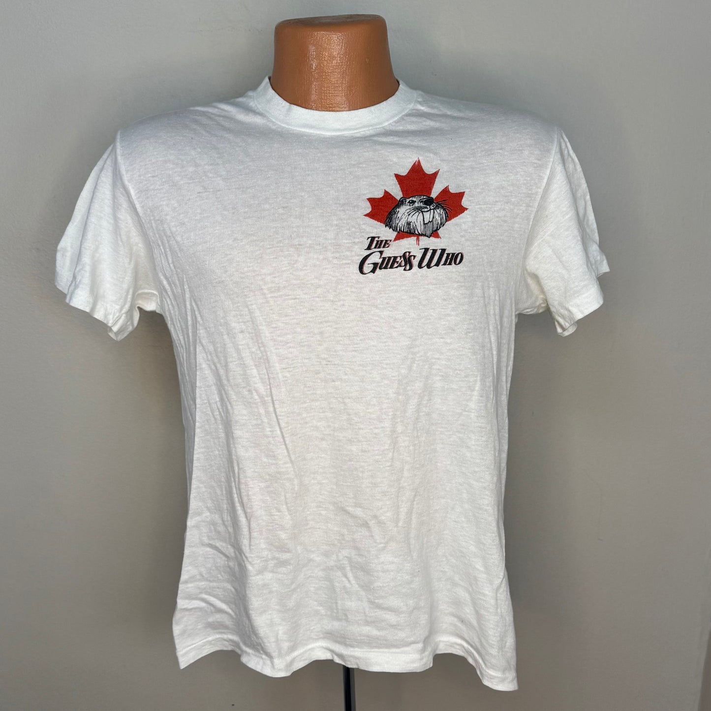 1980s The Guess Who Concert T-Shirt, Guess Who’s Back Tour 87, Spring Ford Size Medium