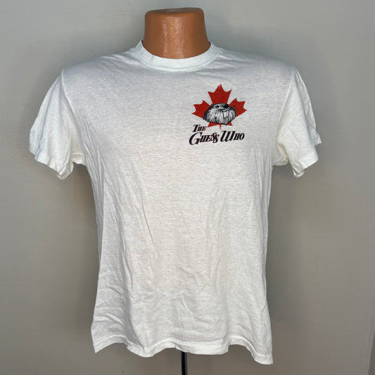 1980s The Guess Who Concert T-Shirt, Guess Who’s Back Tour 87, Spring Ford Size Medium