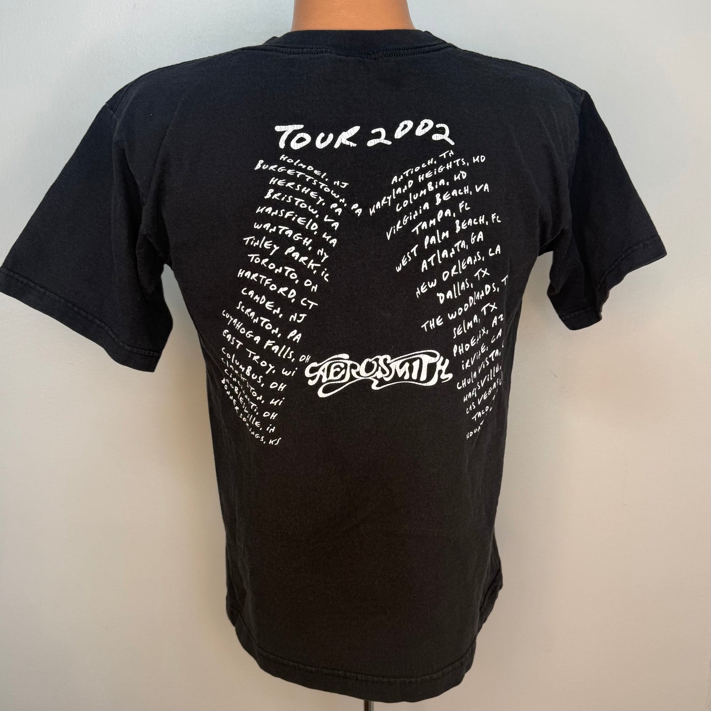 Y2K Aerosmith Tour T-Shirt, Giant Size Medium, Girls of Summer 2002