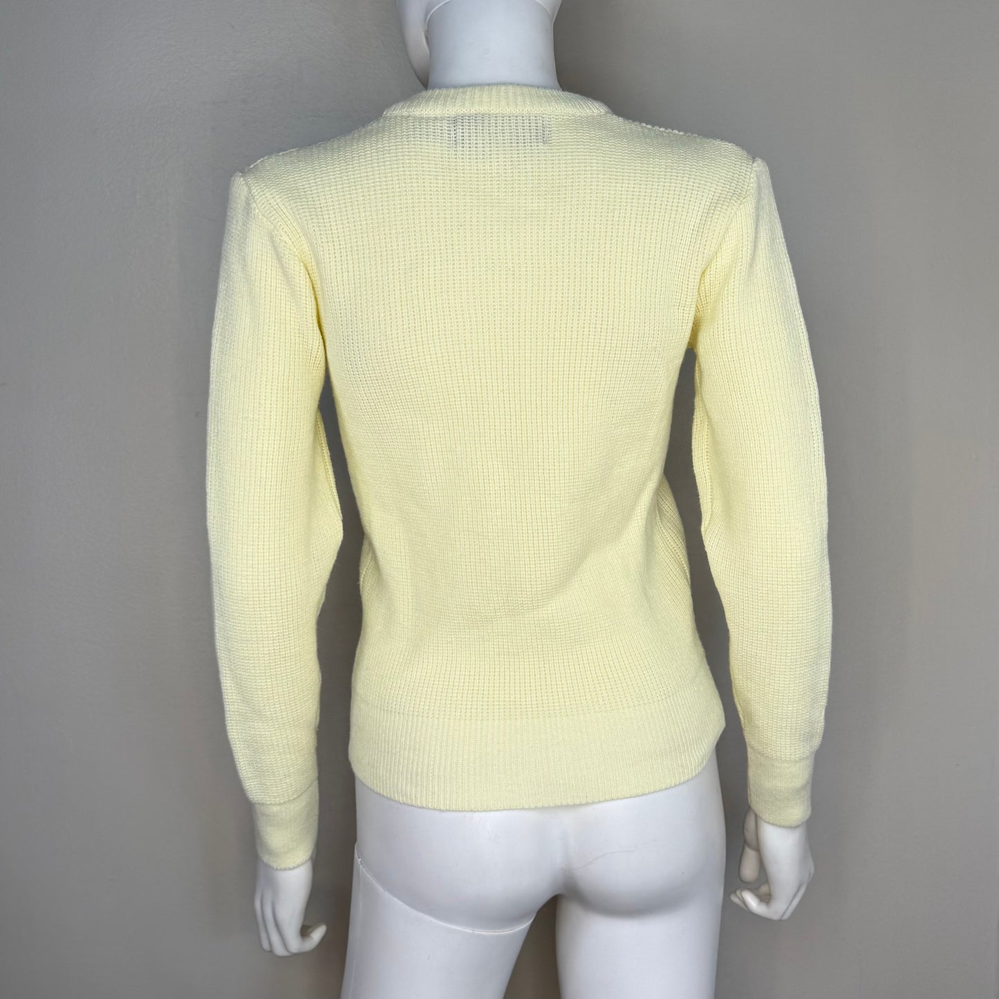 1970s Mickey Mouse Roller Skate Sweater, American Characters Size Small, Walt Disney Productions