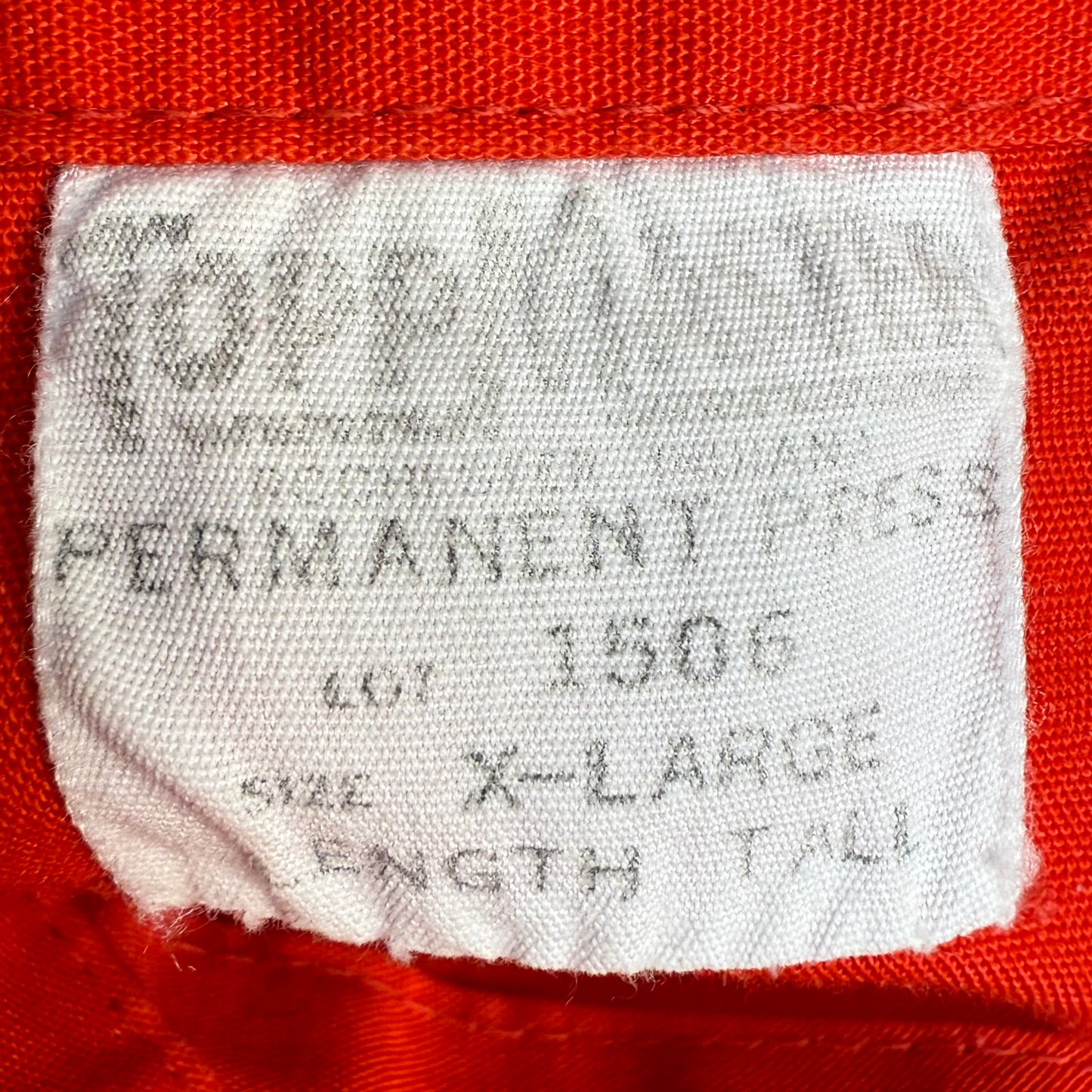 1970s Red Short Sleeve Coveralls, Al Chymia Directors Staff Memphis Tenn Chainstitch Embroidery, Topp Master Size Large Tall, Boiler Suit, Leisure
