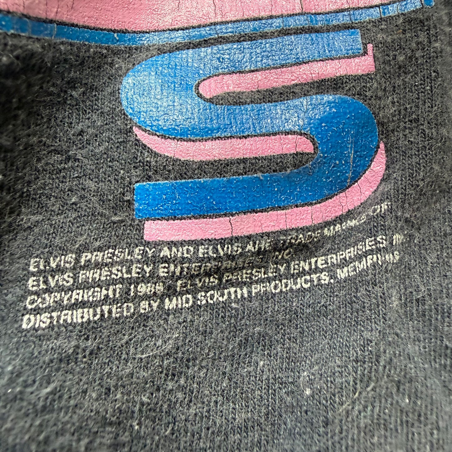 1980s Sincerely Elvis Presley T-shirt, First Team All American by LMI Size XL