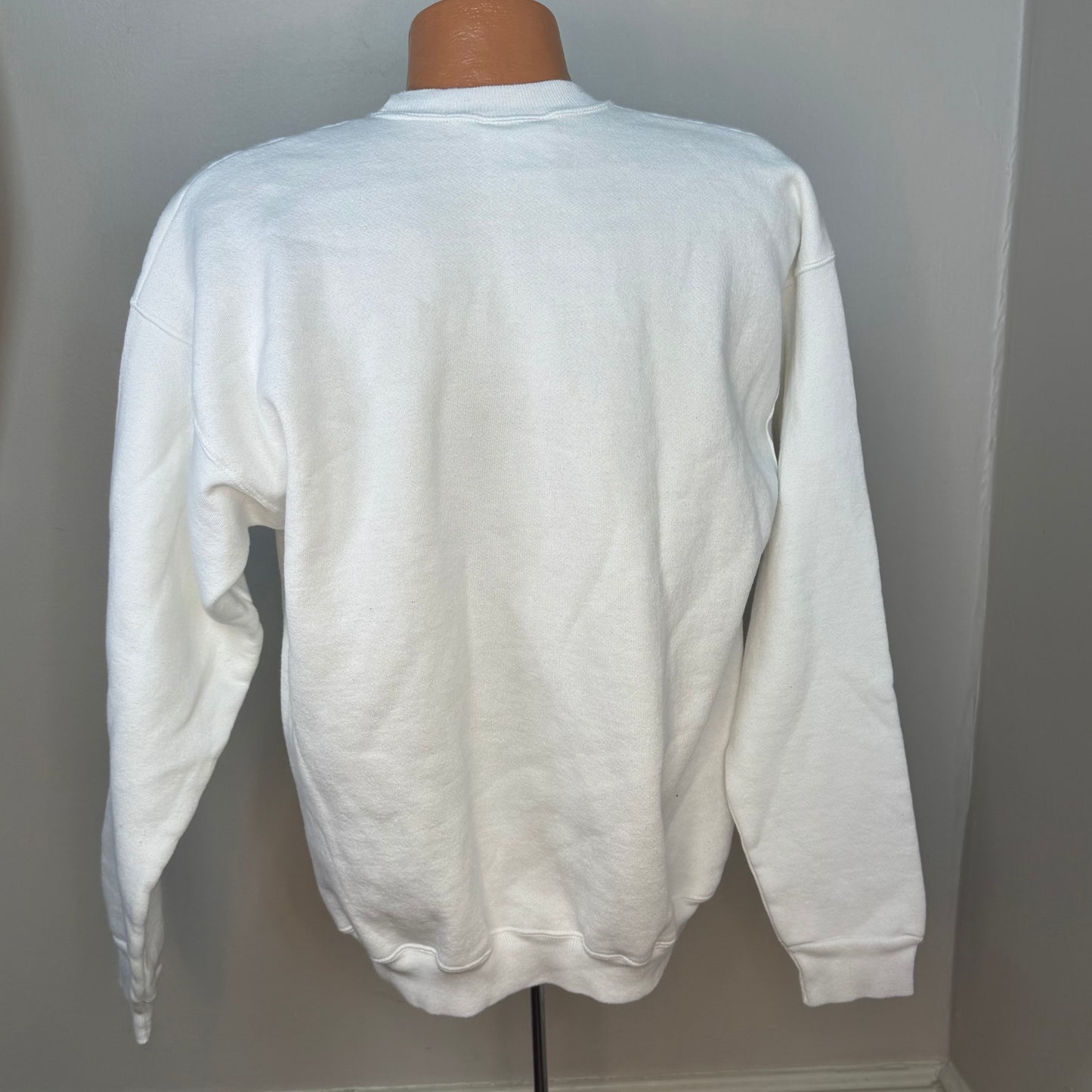 1990s Ole Miss Football 100 Sweatshirt, 1893-1993 A Century of Heroes, Colonel Reb, Hanes Size Large