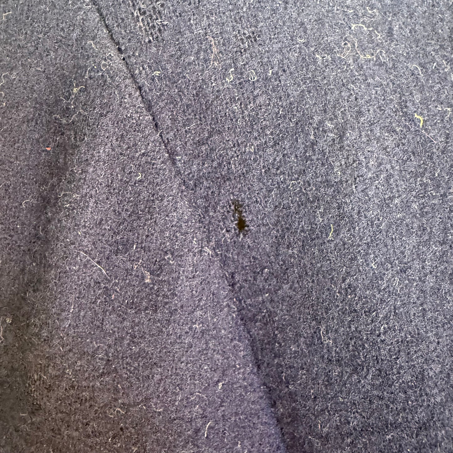 1940s Navy Blue Embroidered Mexican Tourist Jacket, Size Small