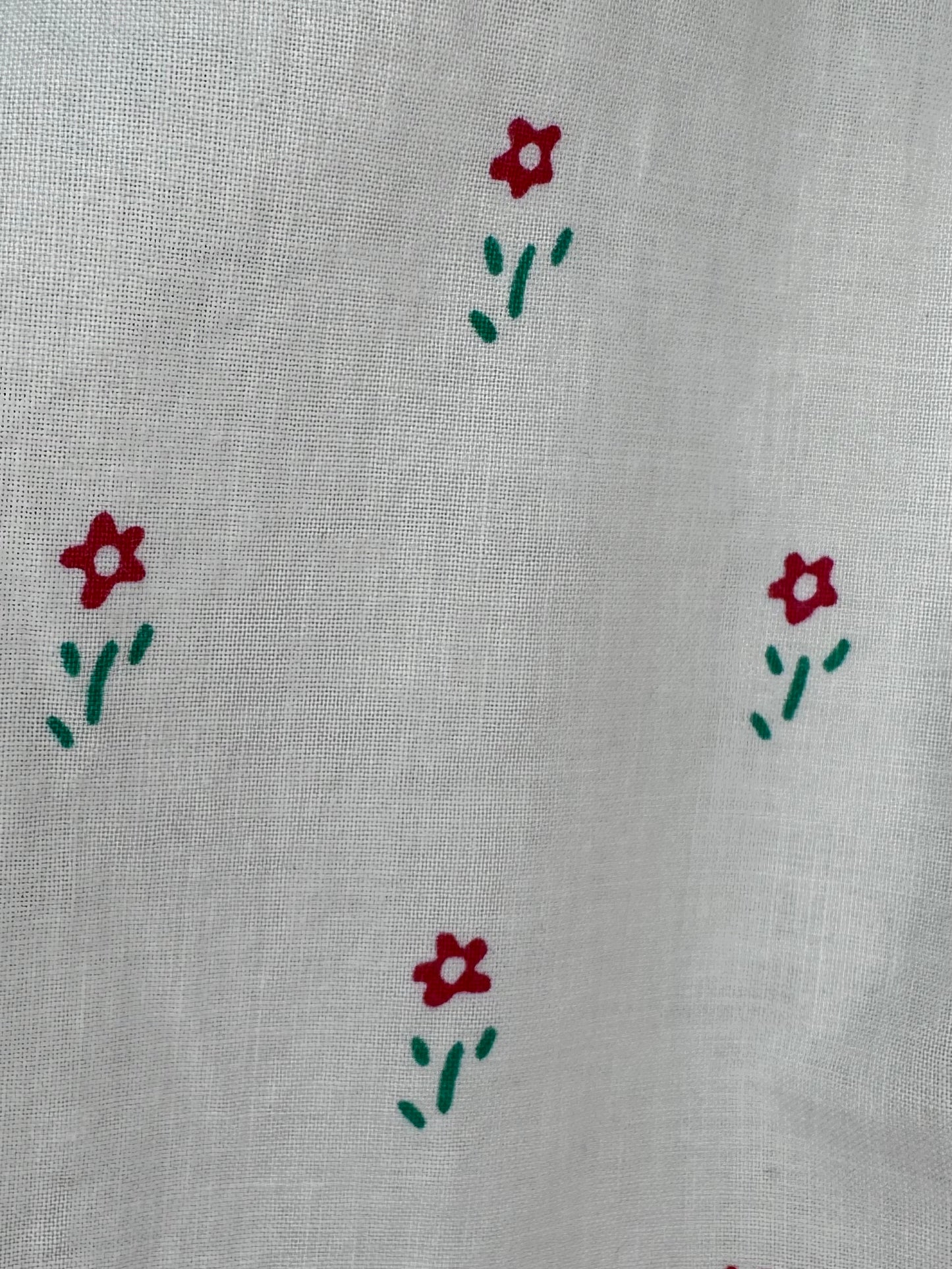 1970s Floral Skirt, Funtasia Pre Teen Size XS