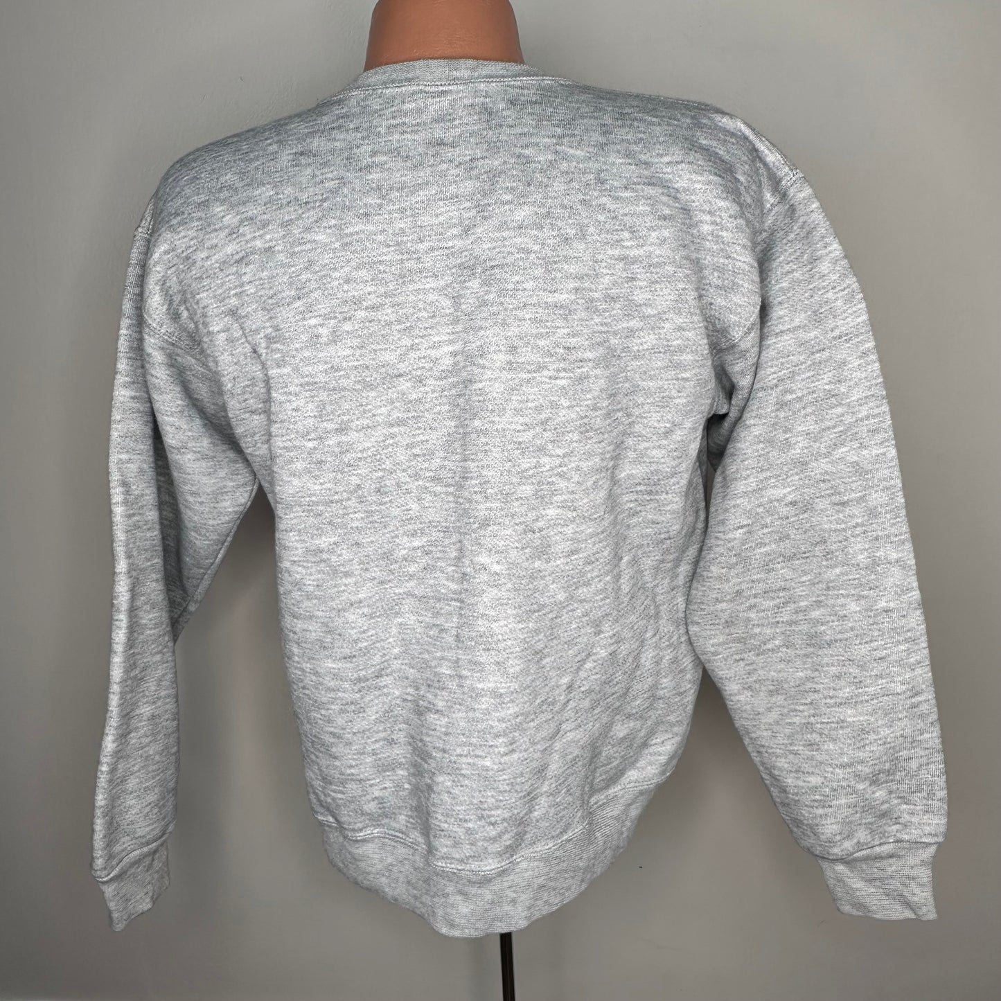 1980s/90s Nike Sweatshirt, Size Medium, Grey Crewneck, Pullover Spell Out, Gray Tag