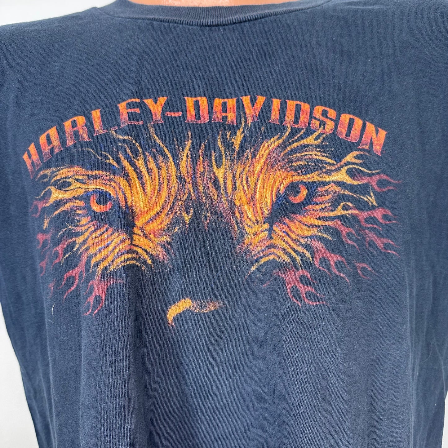 1990s Harley Davidson T-Shirt, Size Large, R.K. Stratman, Bumpus Jackson TN