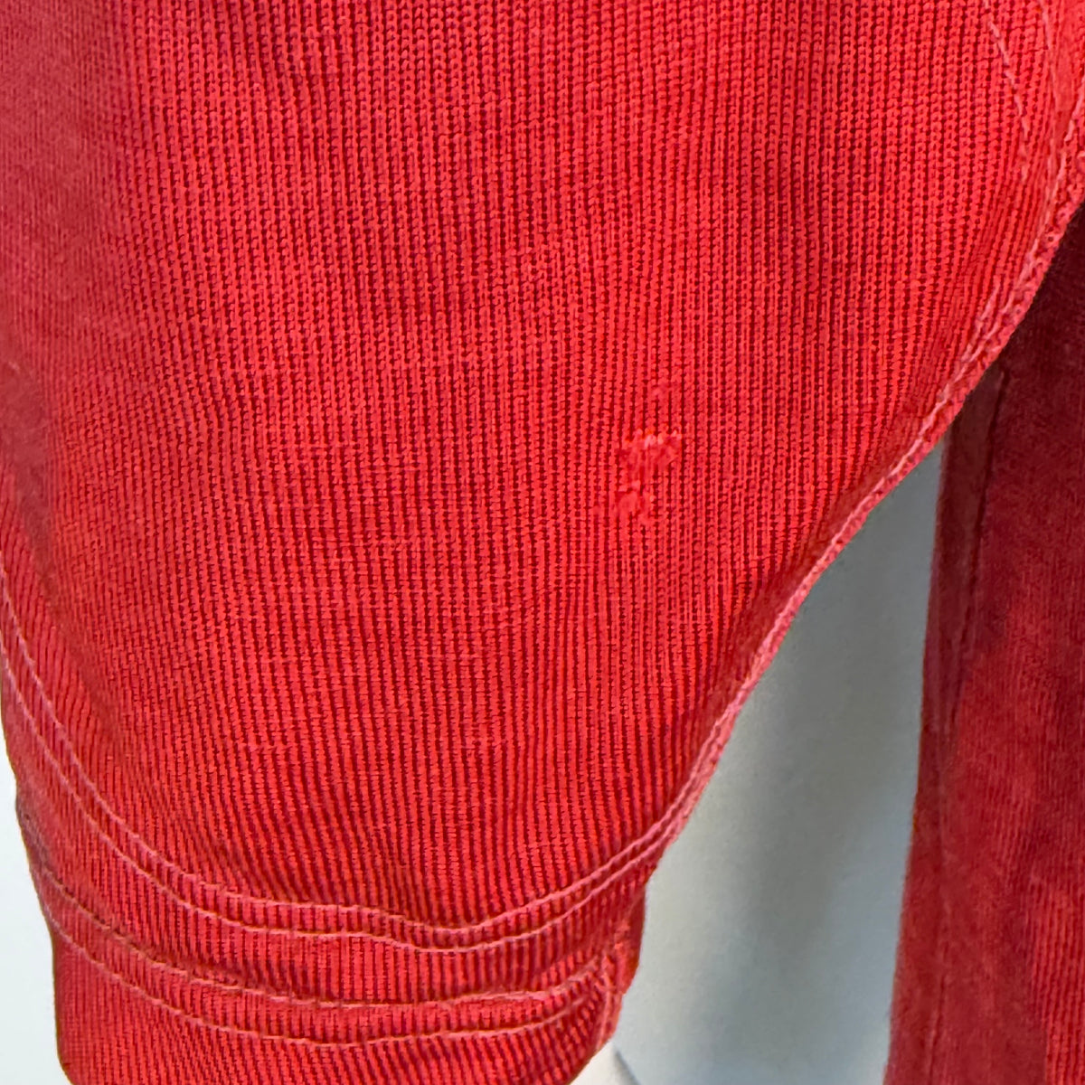 1960s Red Durene Jersey, Size Medium, No 51, Distressed