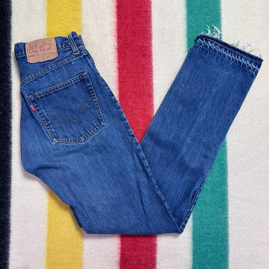 1970s Levi’s 505 Blue Jeans, 28.5"x33"