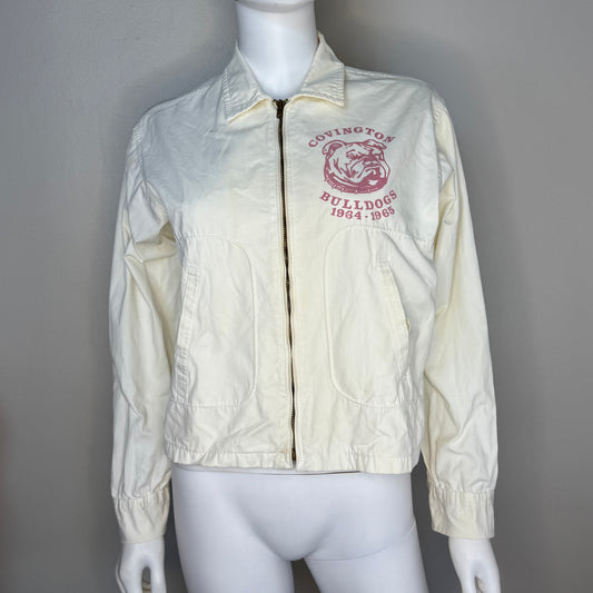 1960s Covington Bulldogs Jacket, 1964-1965, Tennessee, Size Small, Distressed