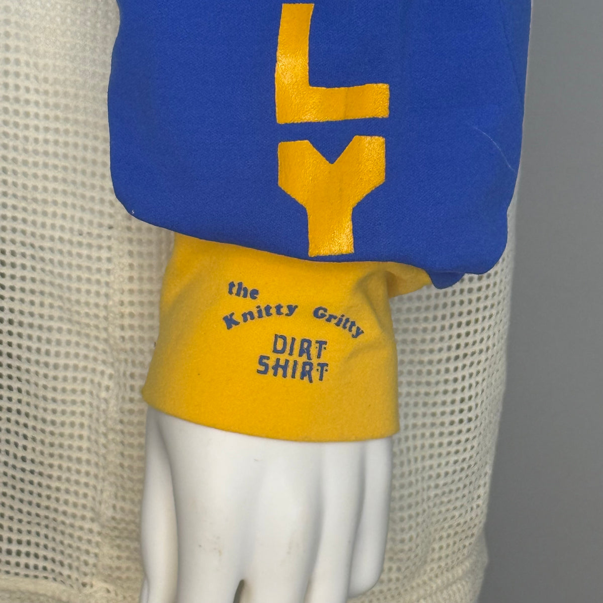 1970s Husqvarna Motocross Jersey, Cycle Supply, The Knitty Gritty Dirt Shirt Size Large, No 267