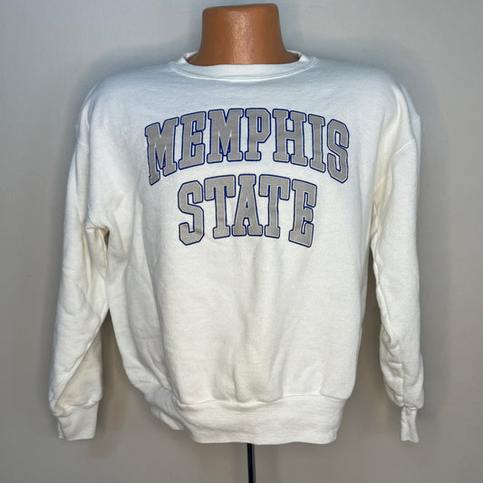 1980s Memphis State University Sweatshirt, MSU Tigers, BIKE Size Large