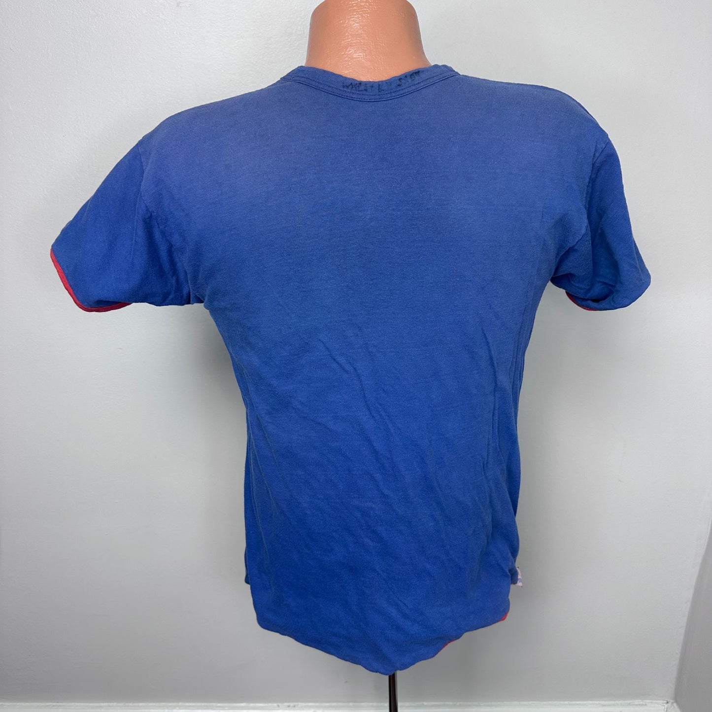 1980s MUS Red and Blue Reversible T-Shirt, Champion, Memphis University School