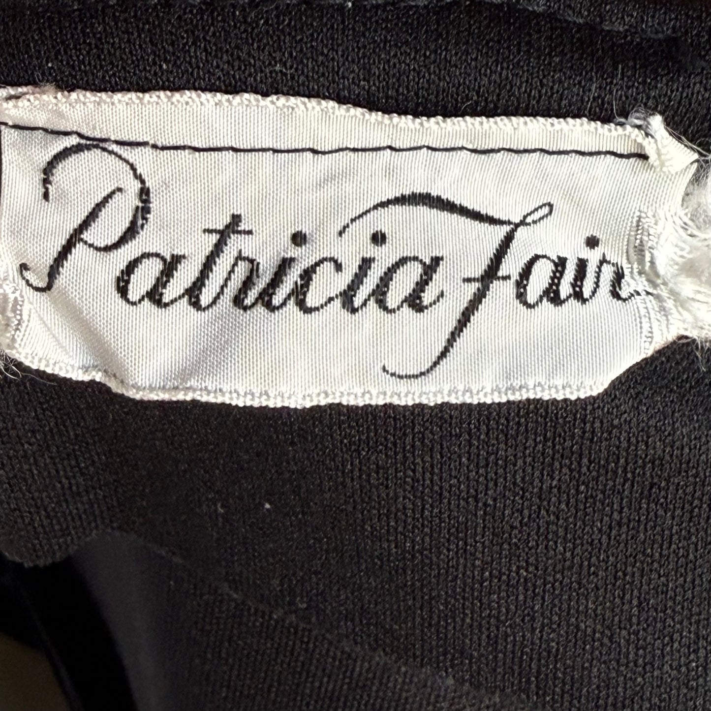 1970s Black and White Stripe Maxi Dress, Patricia Fair Size XS, Cut Out Open Back