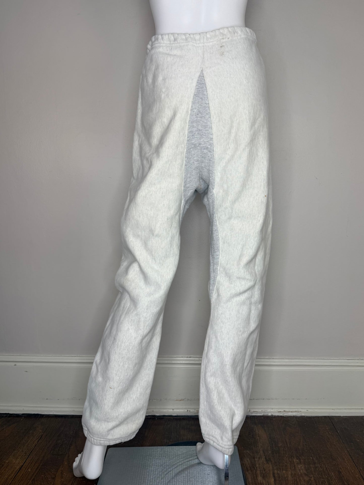 1950s Champion Reverse Weave Two Tone Expansion Gusset Sweatpants, Central High School, Champion Knitwear Co Size Medium