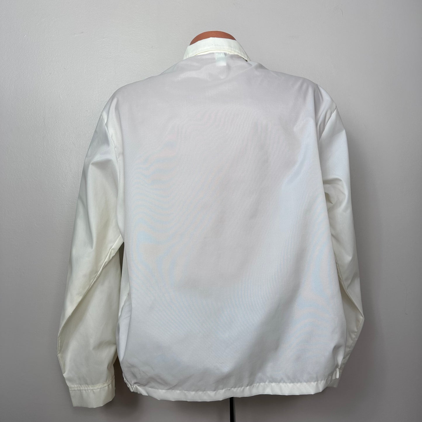 1960s White John Deere Jacket, Louisville Sportswear Size Large