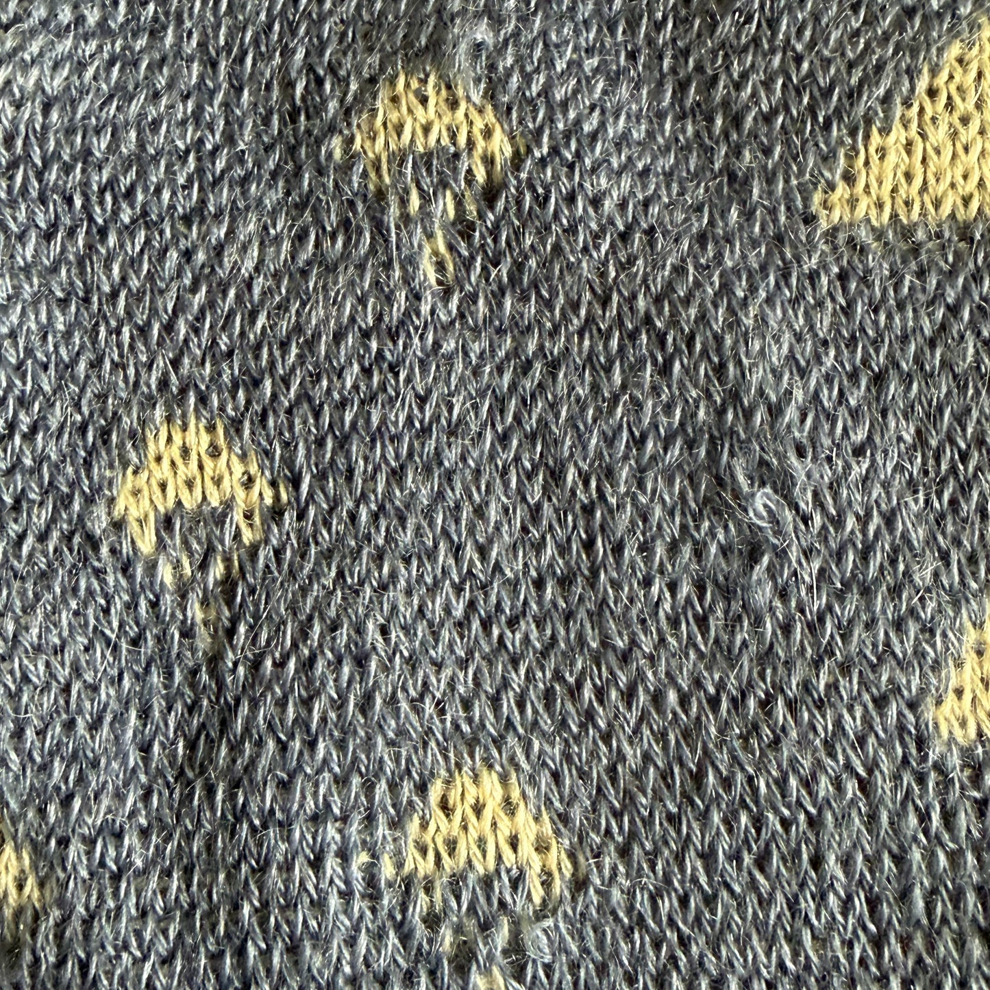 1940s Jantzen P-38 Sweater, Blue, Size 40, WW2 Fighter Jet Plane Novelty Knit