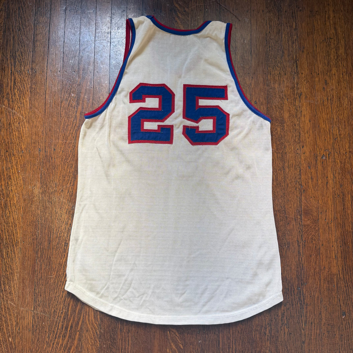1960s Catholic Basketball Uniform, Jersey and Shorts, MacGregor Size Small, No 25