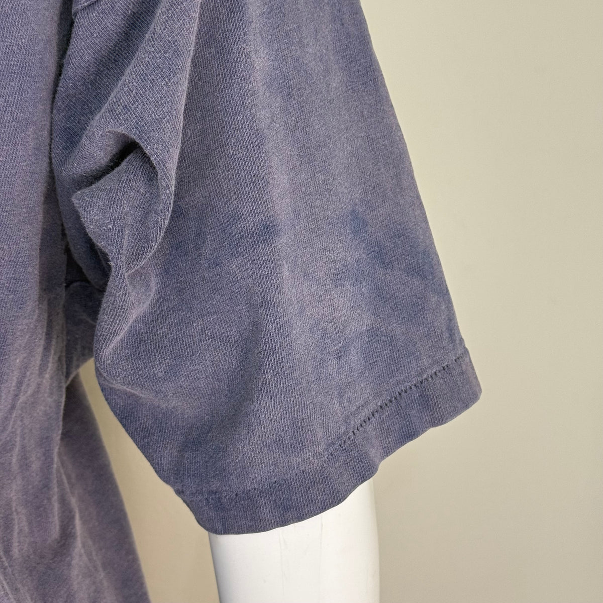 1970s UMAA Blue Cotton Jersey T-Shirt, Russell Athletic Size Small, Distressed