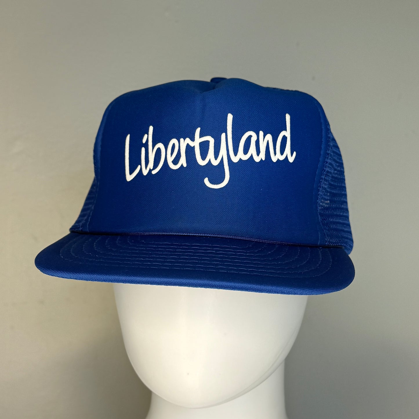 1990s Libertyland Memphis Mesh Back Hat, R & R One Size Fits All, Adjustable Snap Back