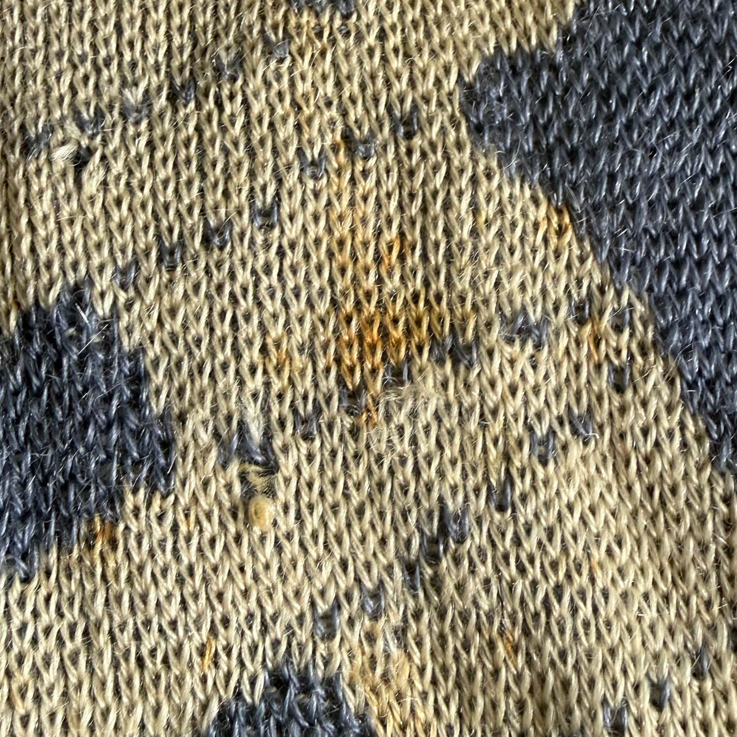 1940s Jantzen P-38 Sweater, Blue, Size 40, WW2 Fighter Jet Plane Novelty Knit