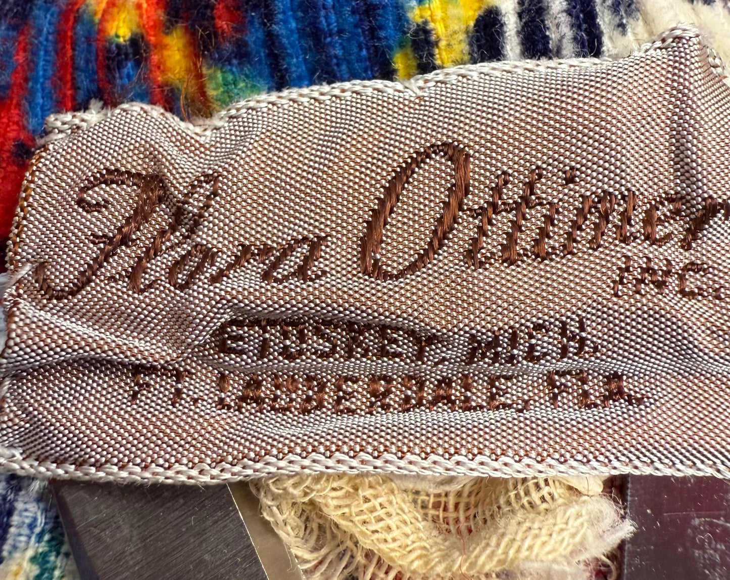 1970s Plaid Corduroy Maxi skirt with Fringe Trim, Flora Ottimer Girls 12/14, Adult XXS