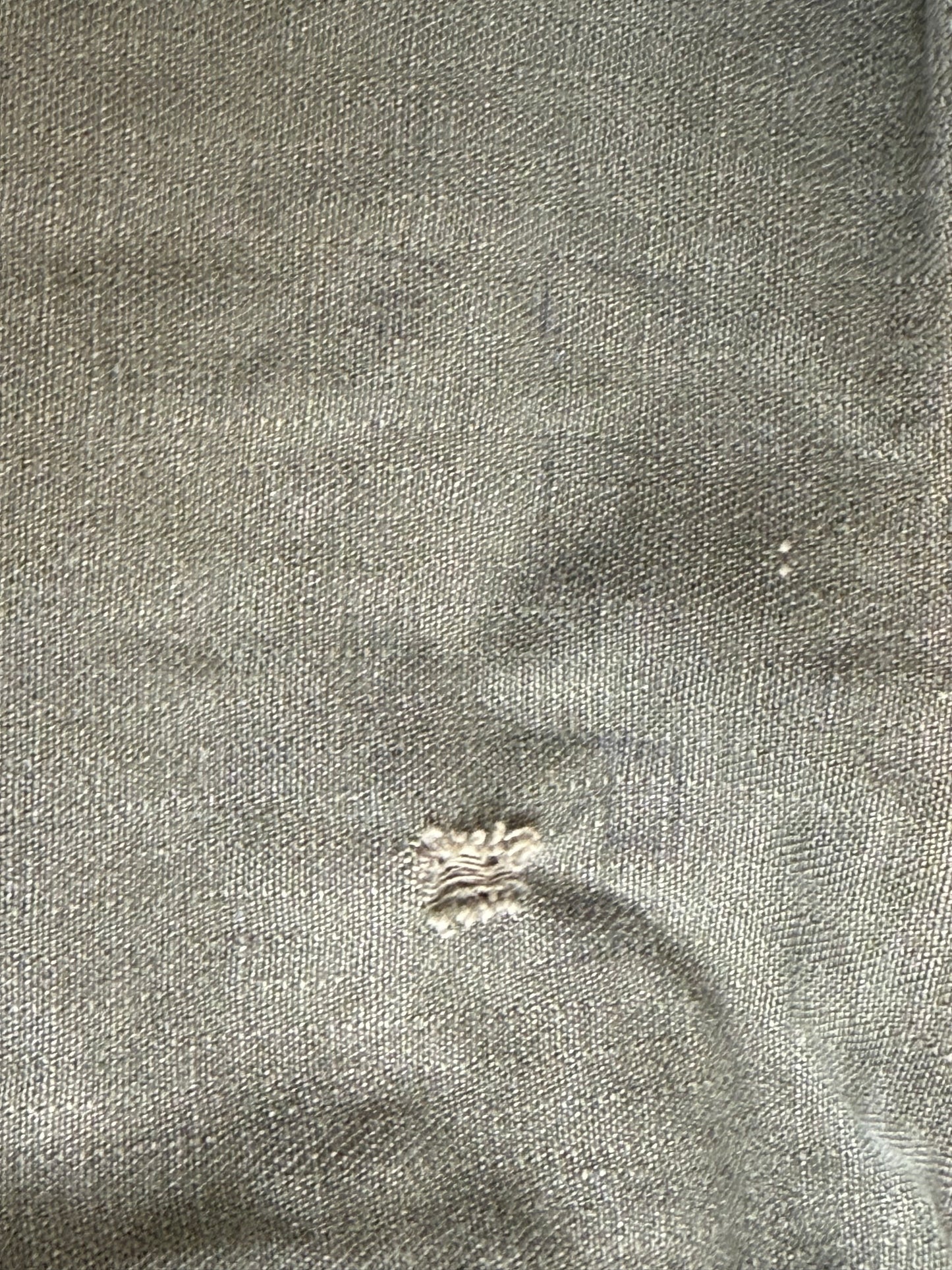 1940s/50s US Air Force HBT Jacket, Herringbone Twill, 13 Star Buttons, Military Shirt Size Small-Medium