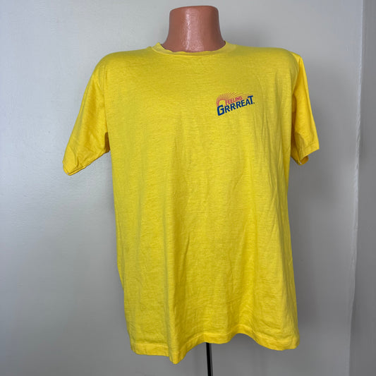 1980s Kellogg’s Feeling Great T-Shirt, Sportswear Size Large