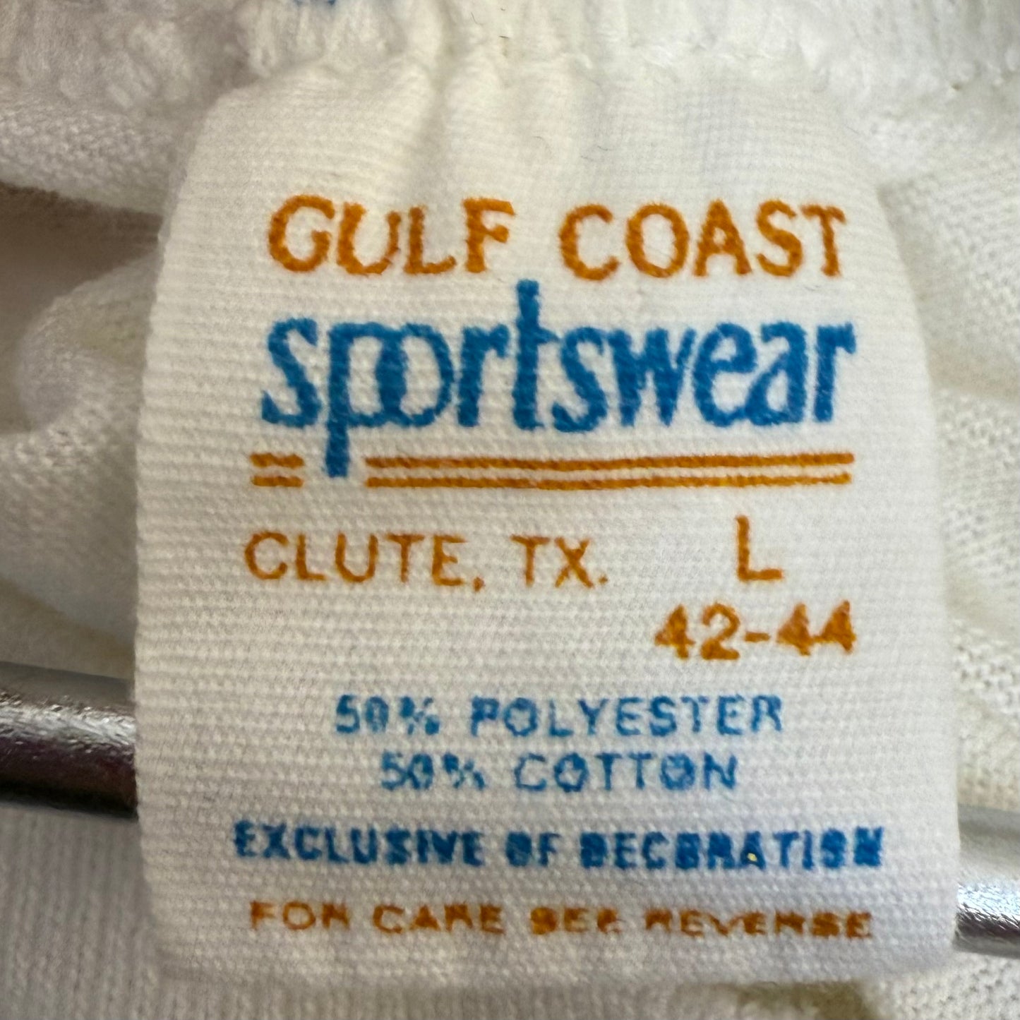 1970s/80s LSU Tigers T-Shirt, Louisiana State University, Gulf Coast Sportswear Size Medium