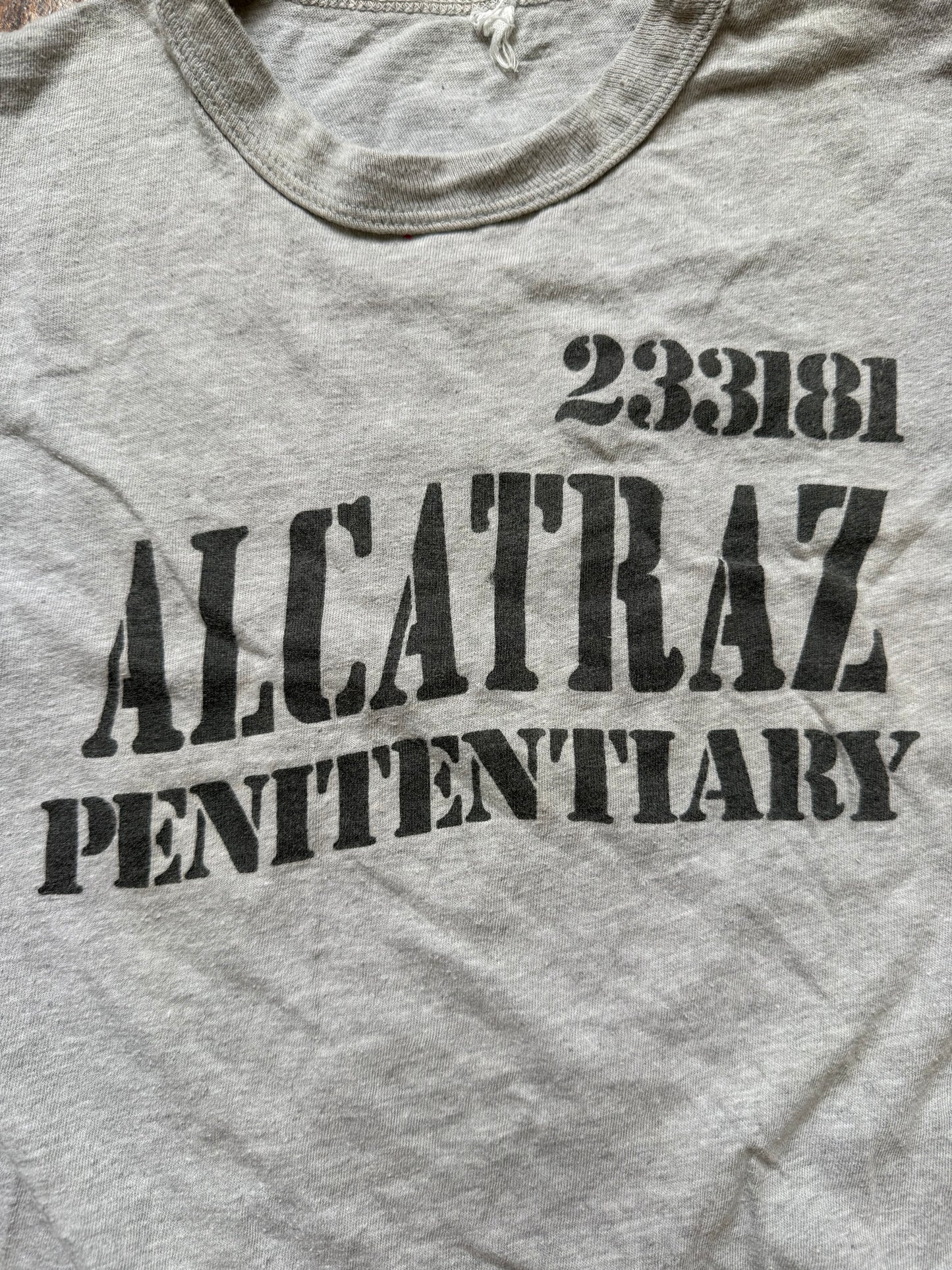 1970s Alcatraz Penitentiary T-Shirt, 233181, Size Small