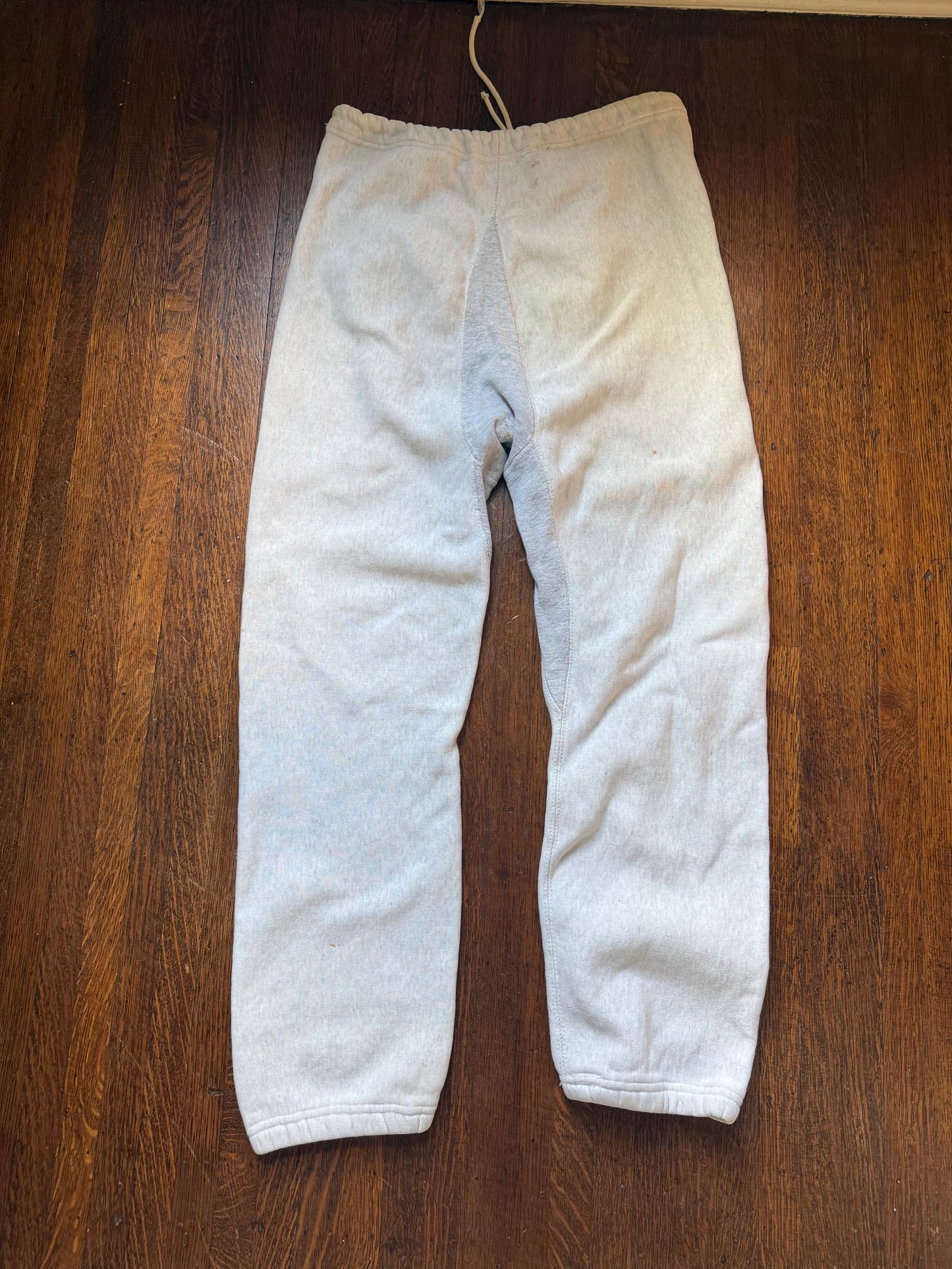 1950s Champion Reverse Weave Two Tone Expansion Gusset Sweatpants, Central High School, Champion Knitwear Co Size Medium