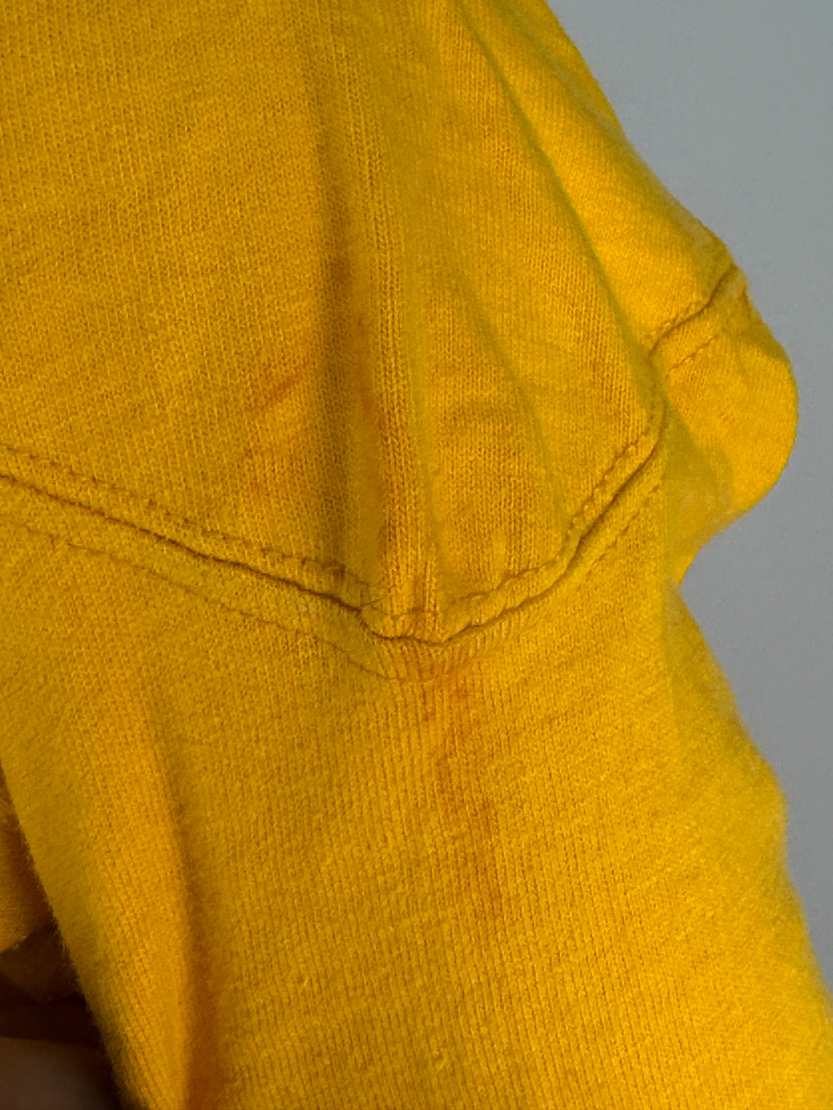 1960s Yellow Cotton Jersey, Russell Athletic Size Small/Youth Large, No 60