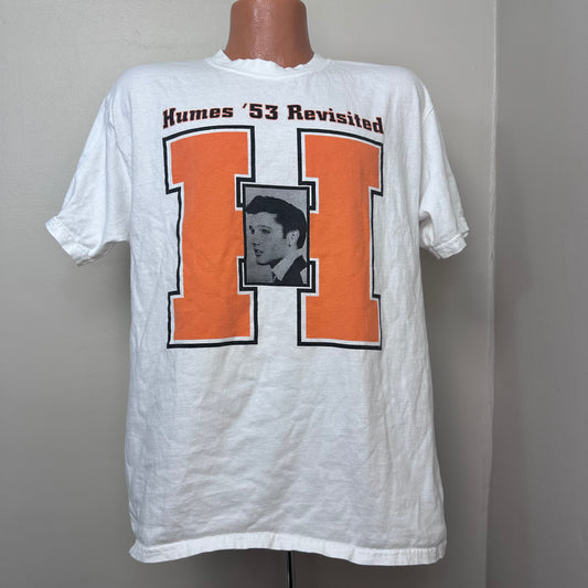 2003 Humes 53 Revisited T-Shirt, Size Large, Elvis Presley High School 1953 Class Reunion