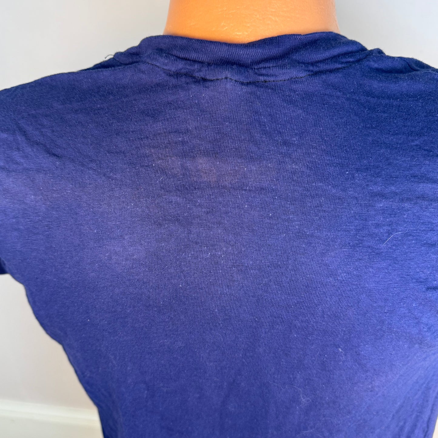 1970s Dolly Parton T-Shirt, Hanes Size Medium, Distressed Sun Faded