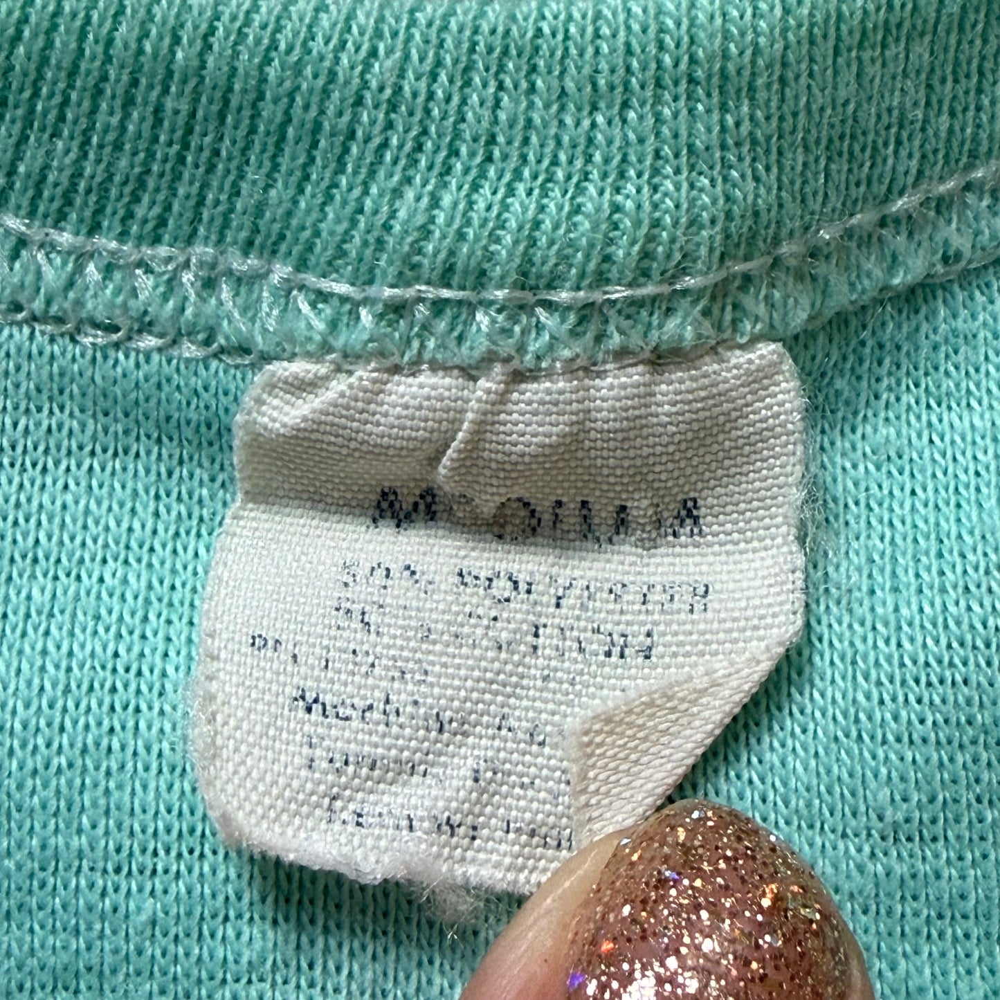 1970s Savarin’s Blues Alley Memphis Bar T-Shirt, Feminine Cut Ringer Tee Size XS/Small, 60 So Front St
