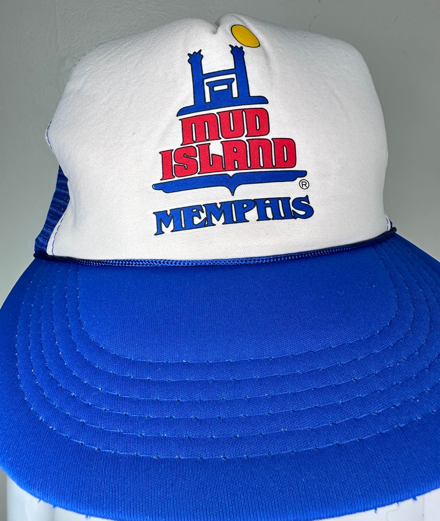 1980s Mud Island Memphis Mesh Back Hat