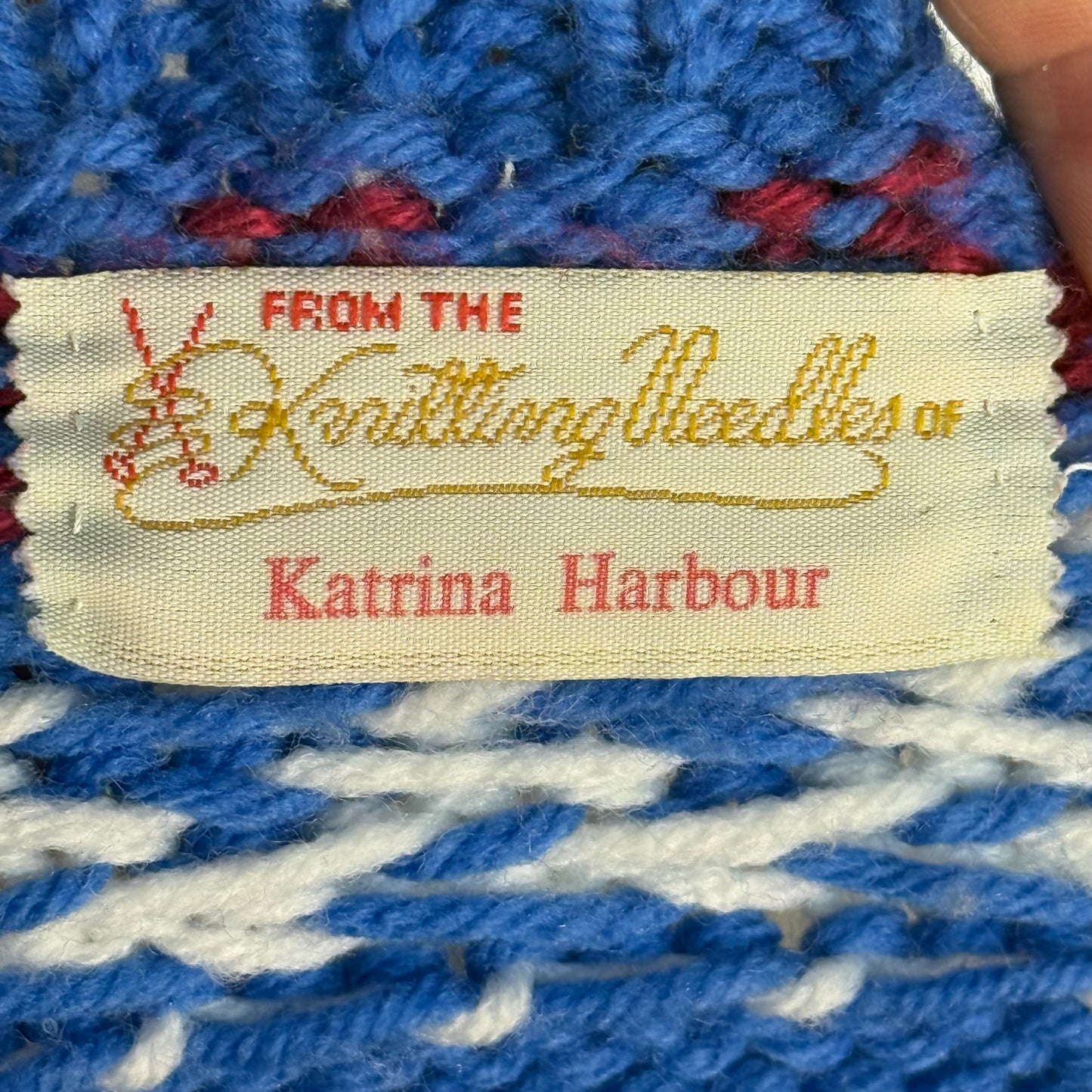 1960s/70s Hand Knit Snowflake Cardigan Sweater with Pewter Buttons, Size X-Small