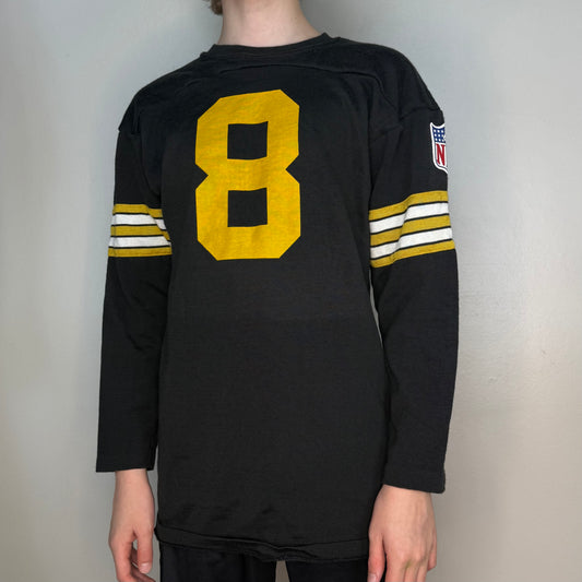 1970s Kids' New Orleans Saints NFL Jersey T-Shirt, Sears by Rawlings Size Youth Medium/Adult XS, Archie Manning No 8
