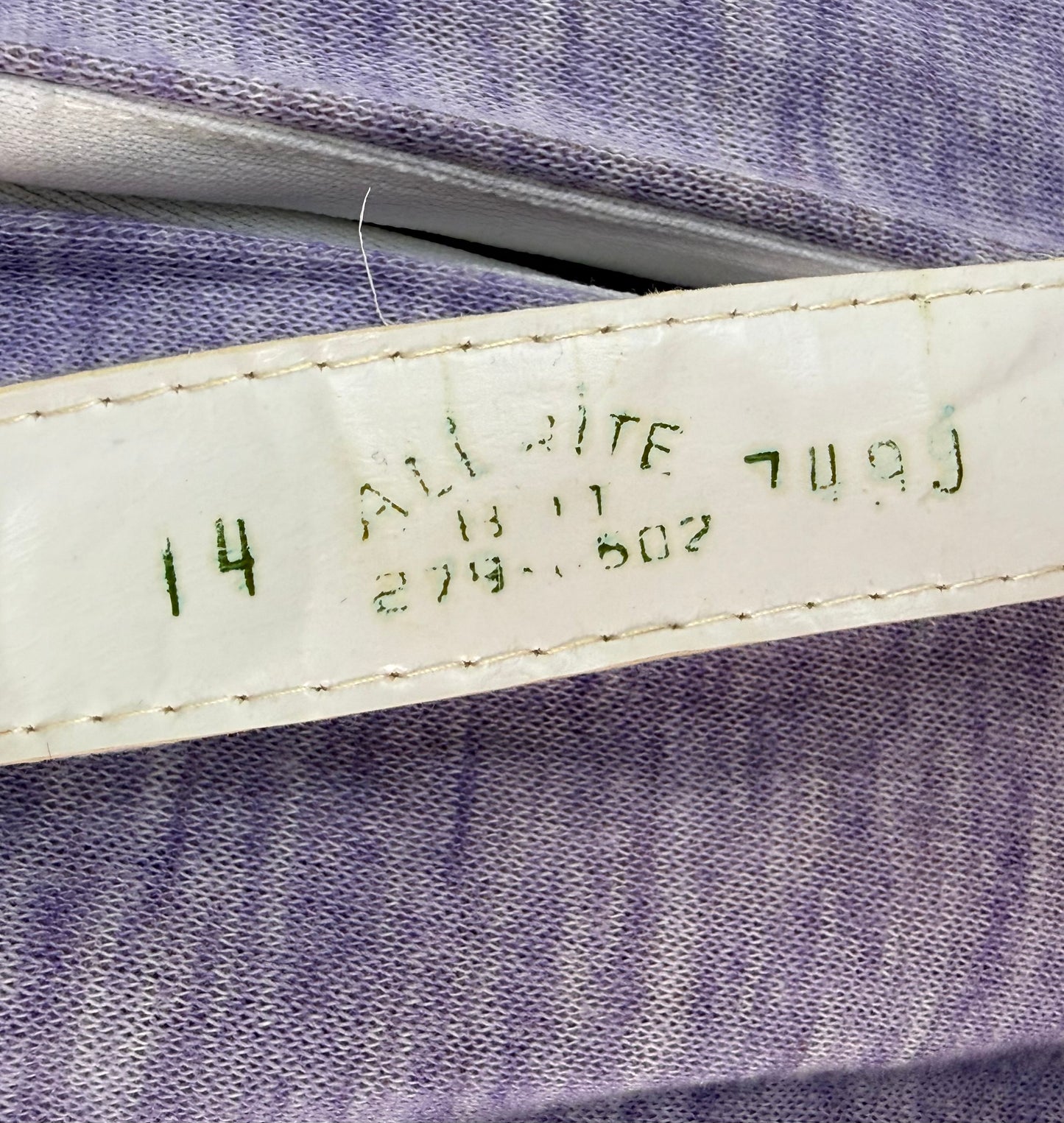1960s/70s Lavender Dress and Vest Set, Size Large