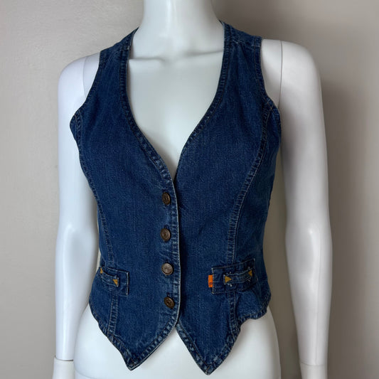 1970s Denim Vest, Levi’s Size XS/Small