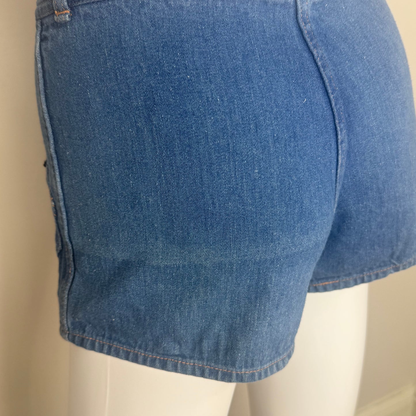 1970s Denim Shorts, Outerlimits Size XS
